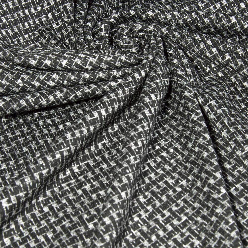 Ткань трикотаж жаккард V-D14 Переплетение (19098)