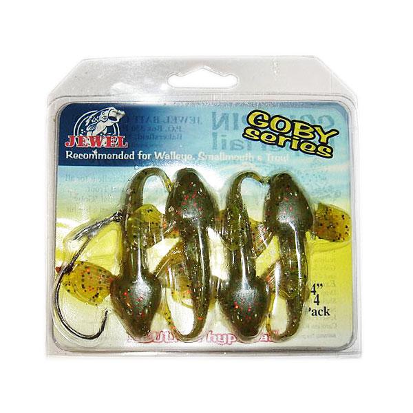 Силиконовый твистер JEWEL BAIT Sculpin Hypertail 10 см 4 шт. Red Melon (10590) - фото 2 Силиконовый твистер JEWEL BAIT Sculpin Hypertail 10 см 4 шт. Red Melon (10590) - фото 2
