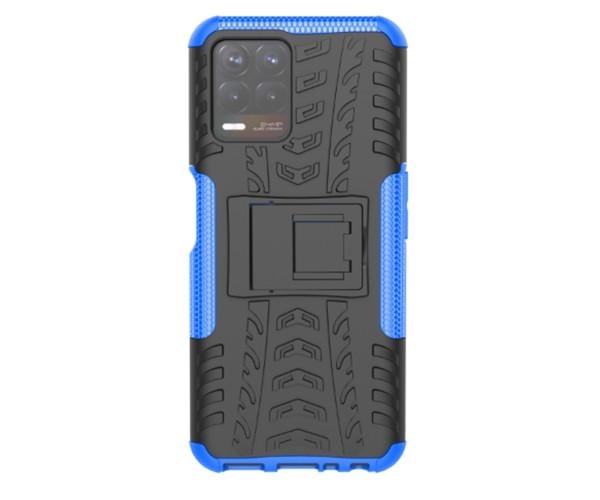 Бронированный чехол Armored Case для Realme 8i Синий Бронированный чехол Armored Case для Realme 8i Синий