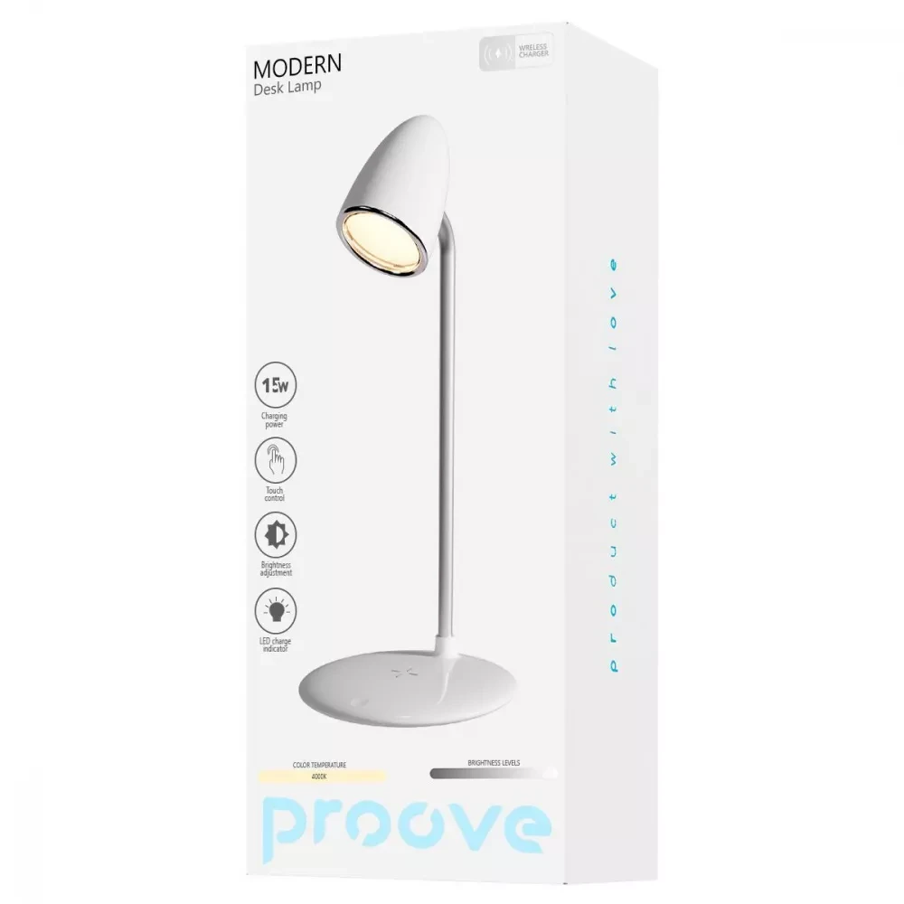 Настільна лампа Proove Modern із зарядкою до телефона - фото 7 Настільна лампа Proove Modern із зарядкою до телефона - фото 7