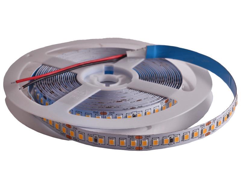 Светодиодная лента AVT 2835 168 LED 10 мм 24 В 13 Вт/м IP20 Белый теплый (4765)