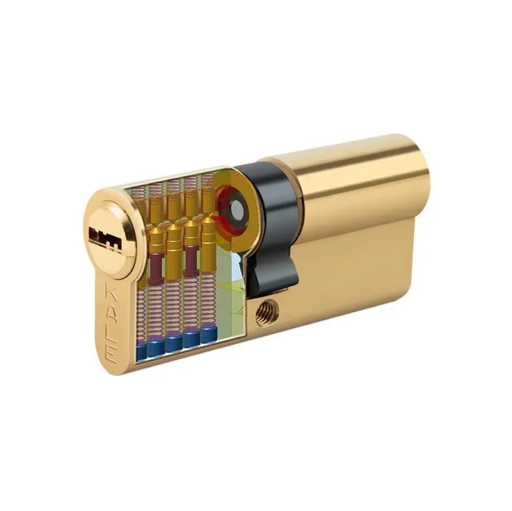 Цилиндр 164 DBNE латунь 90 мм 5 ключей (1-29979)