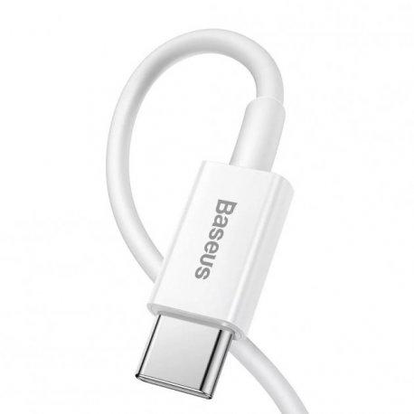 Кабель BASEUS Superior Series Fast Charging Data Cable Type-C to Lightning 20W 0,25 м White (CATLYS-02) - фото 3