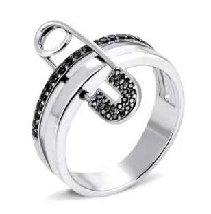 Кольцо серебряное Umax 10555chr р. 17 мм (22520223)