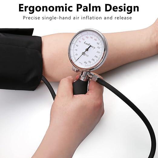 Комплект стетоскопа-анероидного сфигмоманометра LotFancy 5в1 - фото 5