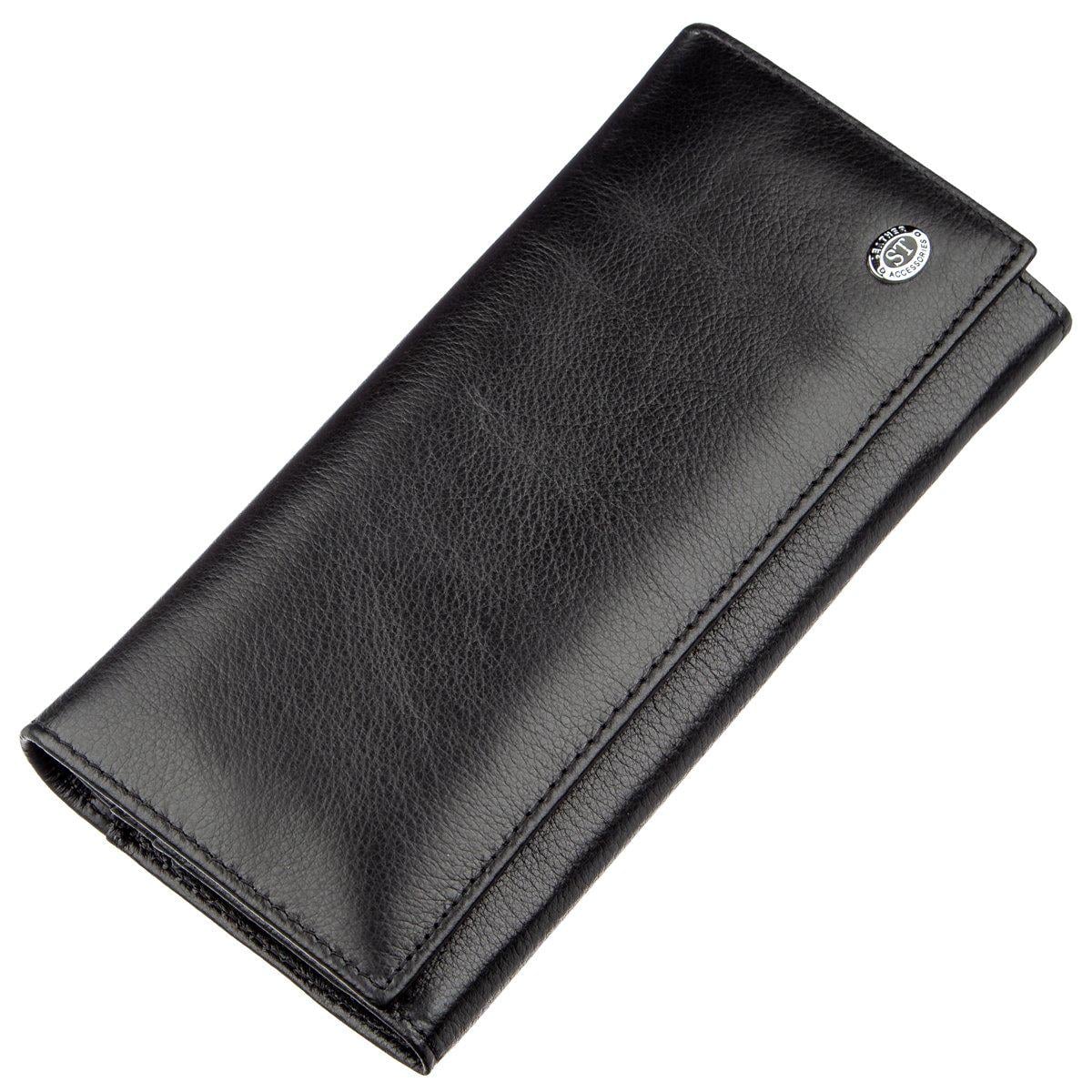 Кошелек женский ST Leather 18870 кожа Черный