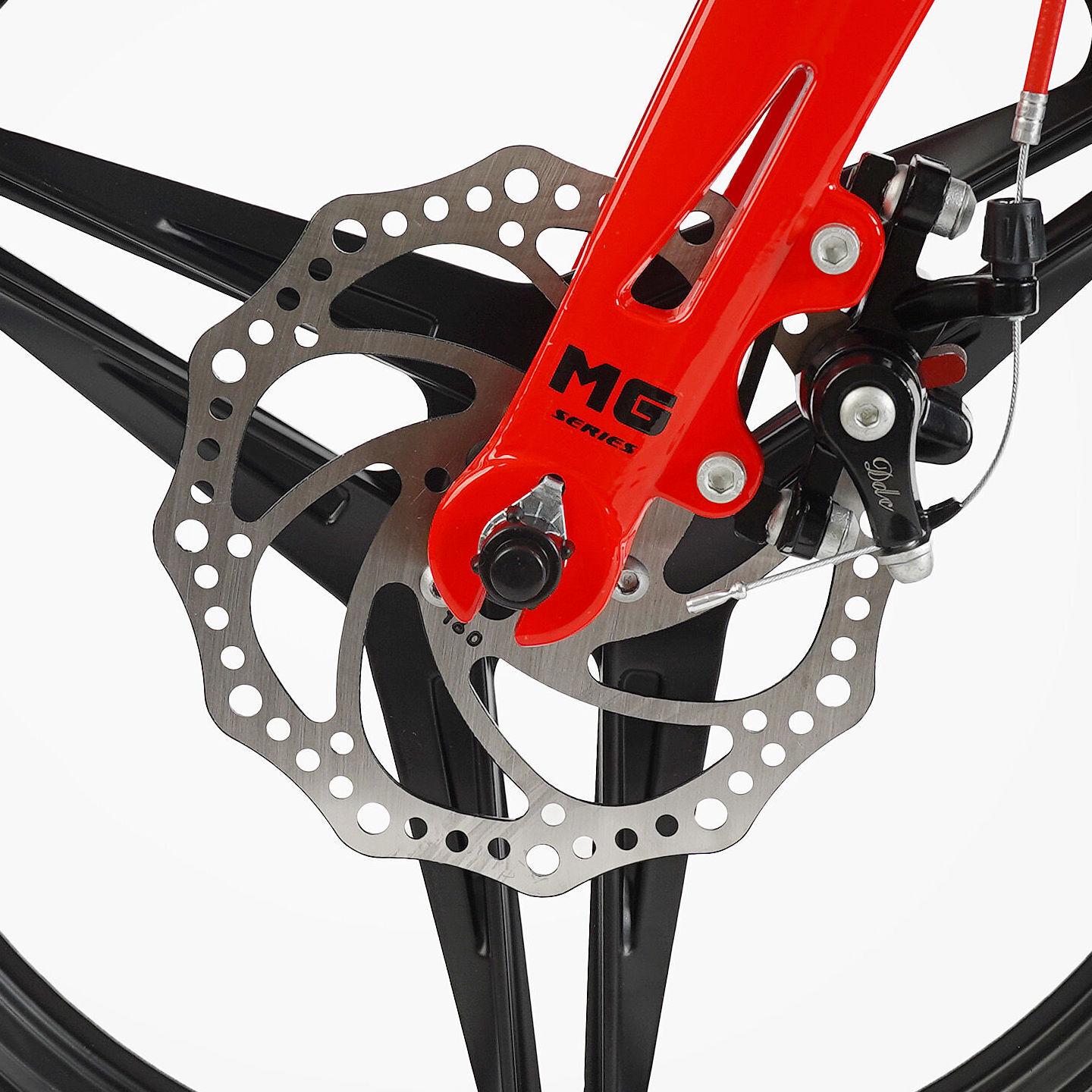 Велосипед двухколесный Corso Revolt 18" детский магниевый Черно-красный - фото 7 Велосипед двухколесный Corso Revolt 18" детский магниевый Черно-красный - фото 7