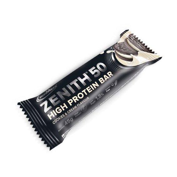 Протеїновий батончик IronMaxx Zenith 50 Protein Bar 45 г Cookies Cream