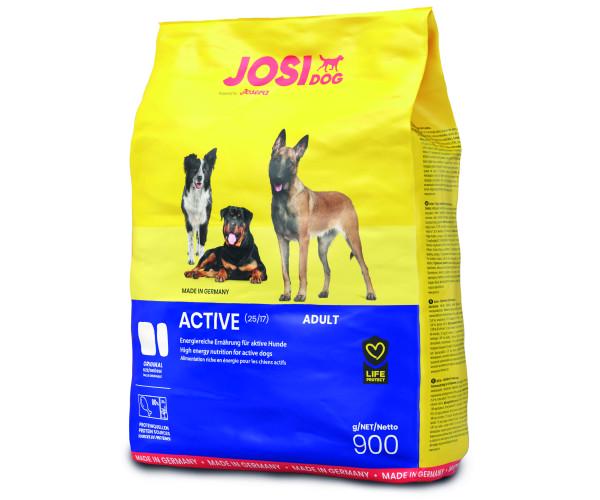 Корм сухий JOSIDOG ACTIVE 25/17 з домашнім птахом високоенергетичний для дорослих активних собак 900 г