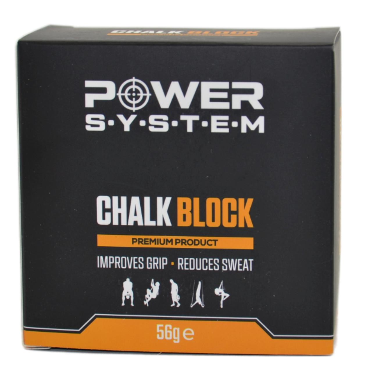 Магнезия-брикет PowerSystem PS-4083 Chalk Block 56 г (A-012072) - фото 9