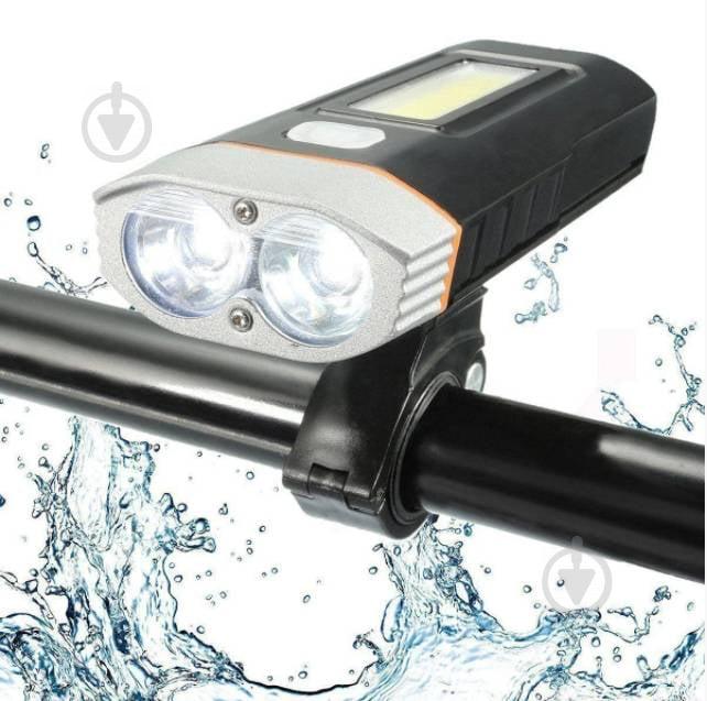 Фонарь фара 3 в 1 Велофара PowerBank UltraFire Multifunctional Bicycle Light M48A