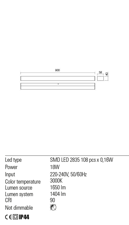 Бра Redo Task Ap LED 18 W 3000K Ch 4.1.2 (01-2289) - фото 3 Бра Redo Task Ap LED 18 W 3000K Ch 4.1.2 (01-2289) - фото 3