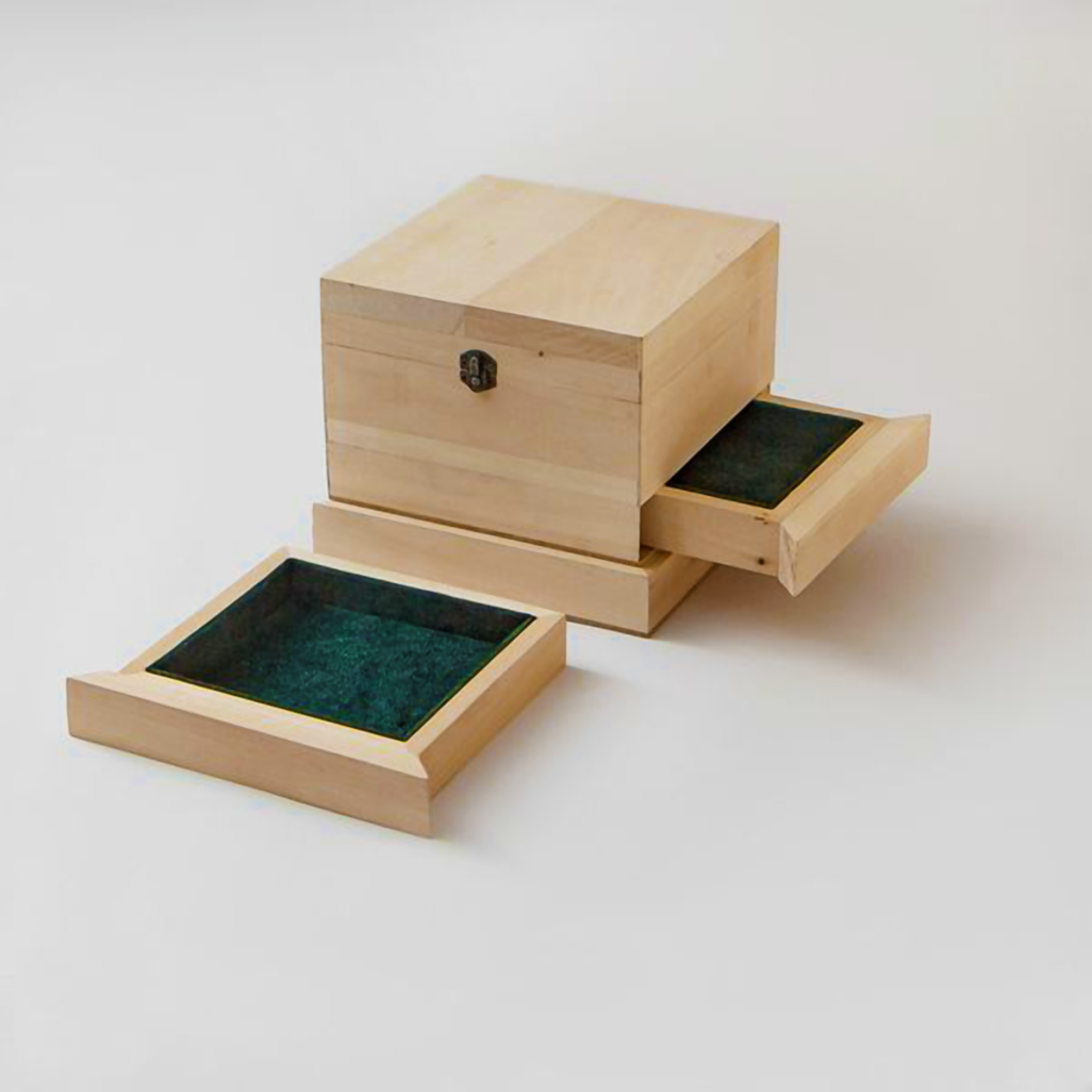 Заготовка шкатулки с двумя секретами из липы 20х20 см (27320657) - фото 3 Заготовка шкатулки с двумя секретами из липы 20х20 см (27320657) - фото 3