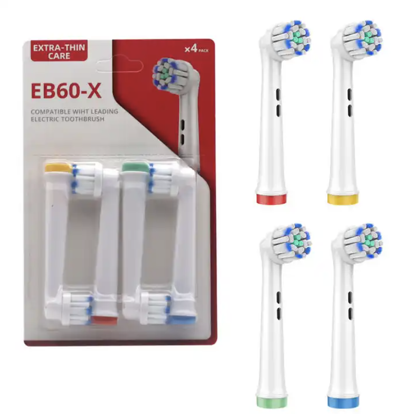 Комплект мягких насадок Sensitive Clean EB60-X для электрической зубной щетки Oral-B Braun (2097985219) - фото 6