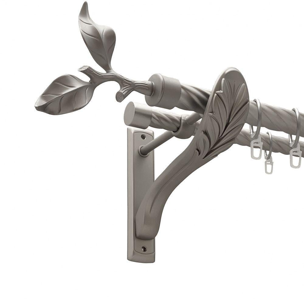 Карниз Orvit Листок двухрядный скрученный 25/19 мм 160 см Сатин (00-00011499)