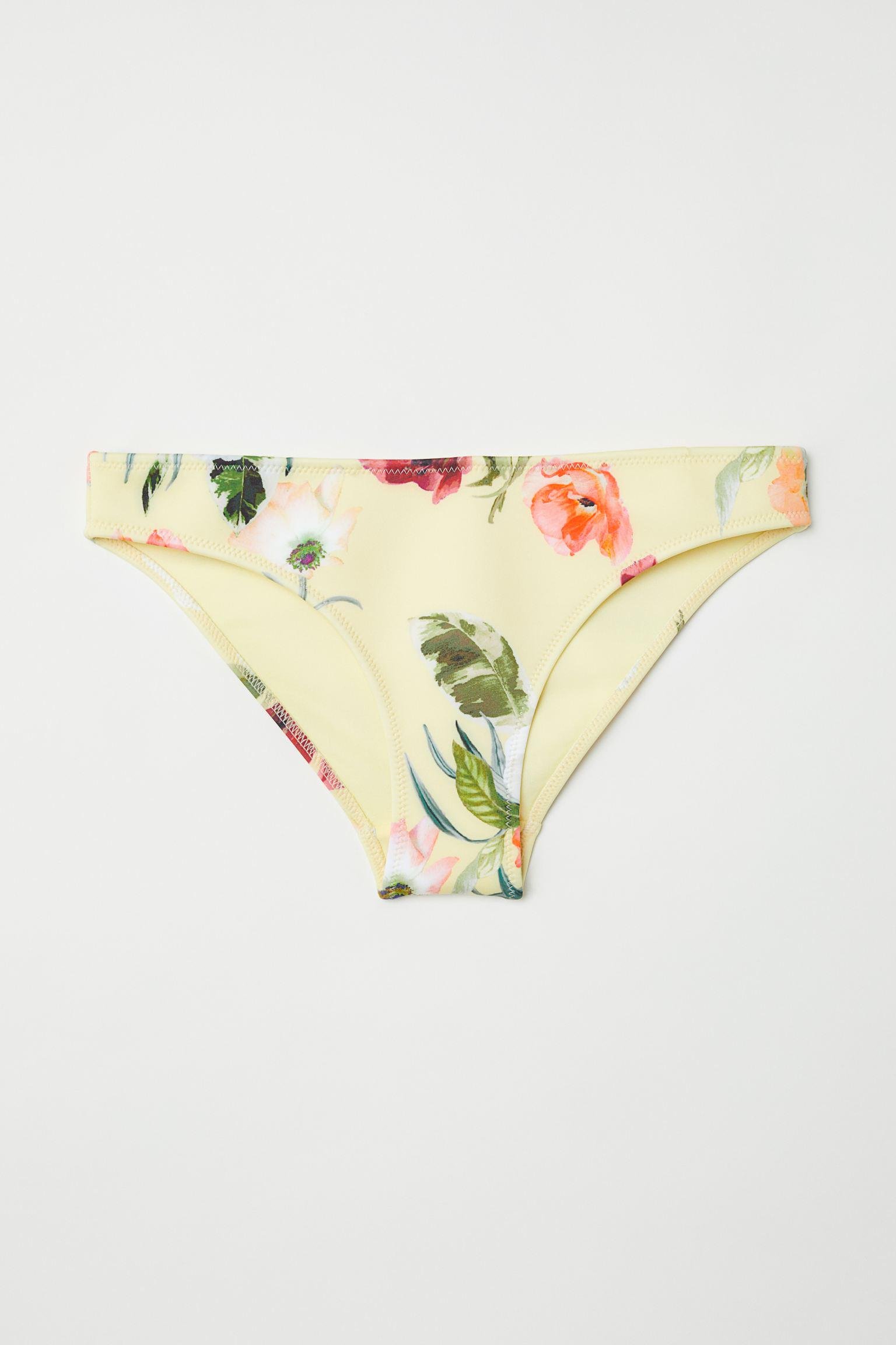 Трусики купальні H&M Квіти р. 34 Жовтий (1211559715)