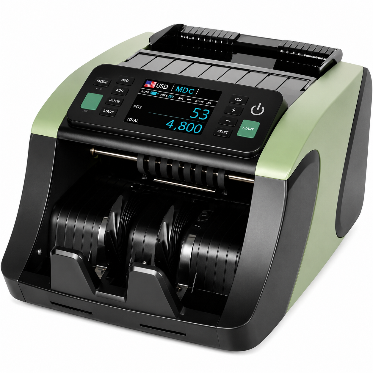 Счетчик банкнот Mix Value Counting Machine EQ-N66 с определением валюты и номинала (35614396)