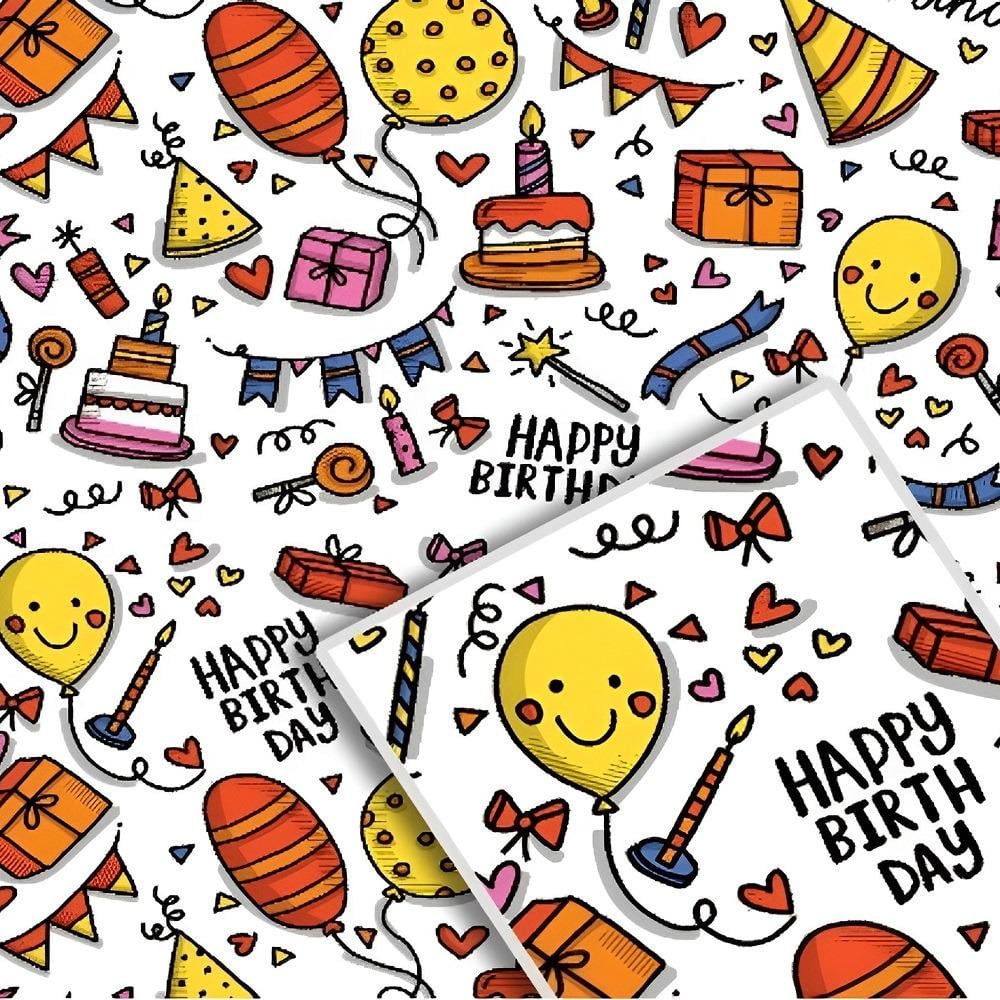 Бумага упаковочный крафт Шарики на белом 70х100 см 10 л (1042БЛ) Бумага упаковочный крафт Шарики на белом 70х100 см 10 л (1042БЛ)