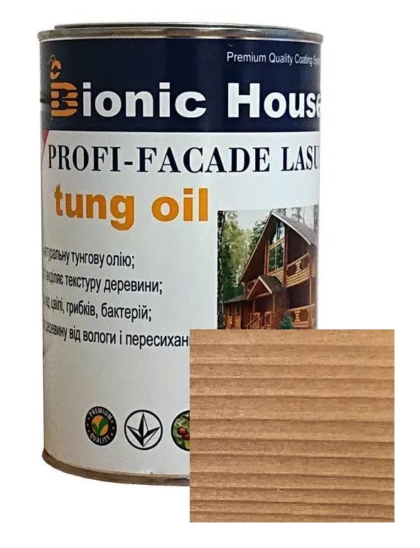 Фасадна фарба-просочення для дерева Bionic House з тунговою олією 1 л Клен (18815139) - фото 1