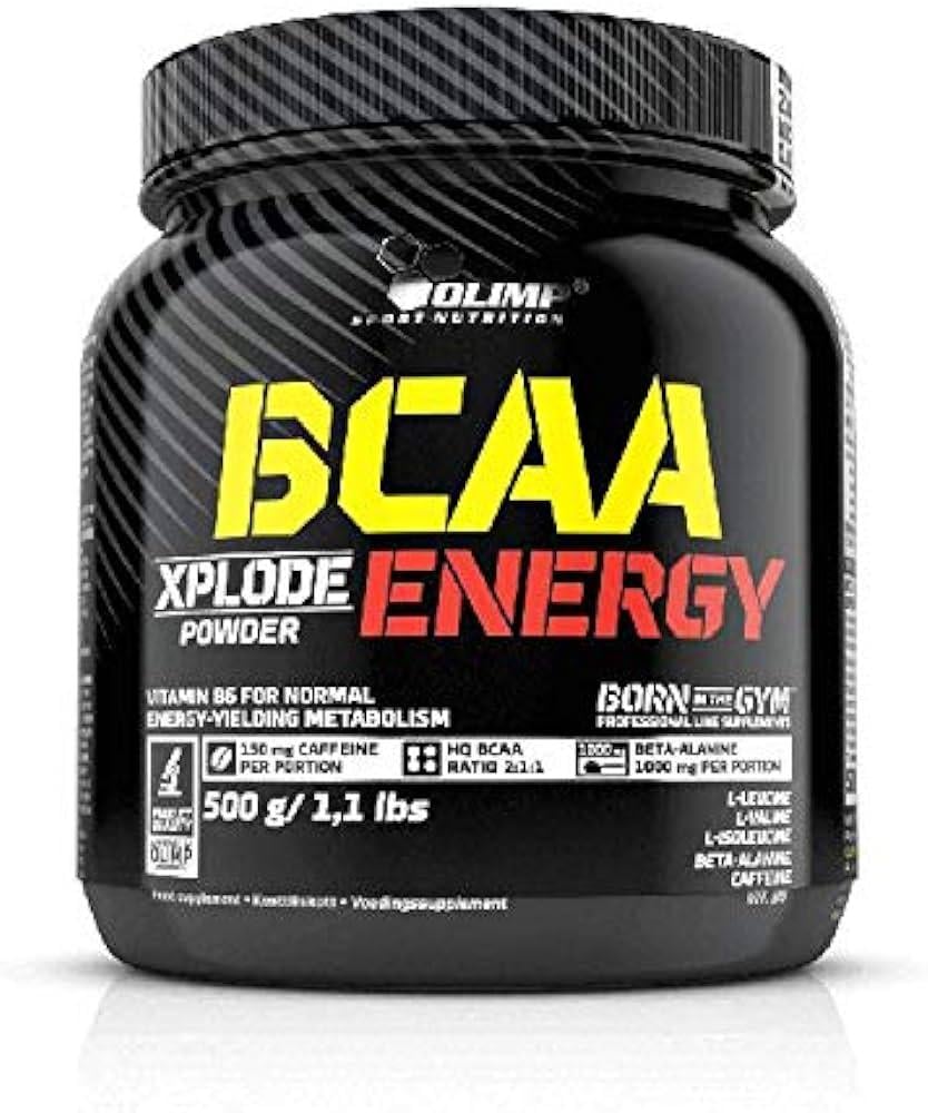 Аминокислоты Olimp BCAA Xplode Powder Energy фруктовый пунш 500 г