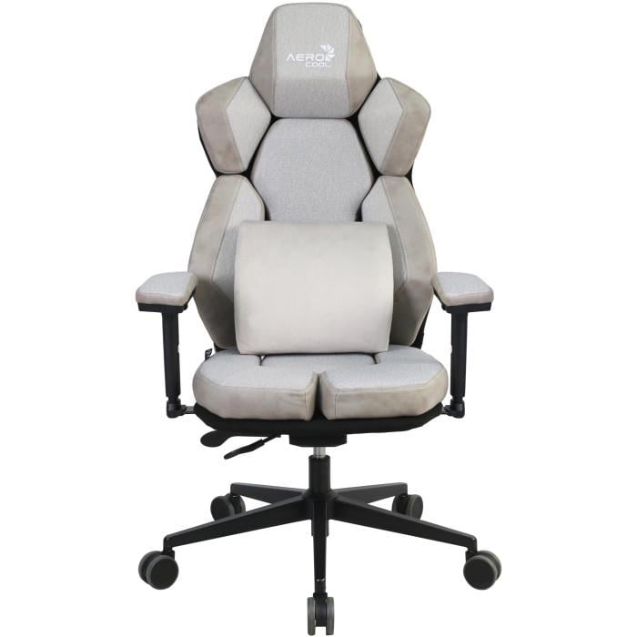 Кресло для геймеров AeroCool XTAL Loft Air SYNC5 3D до 150 кг Light Grey (TEGC-2100104.41)