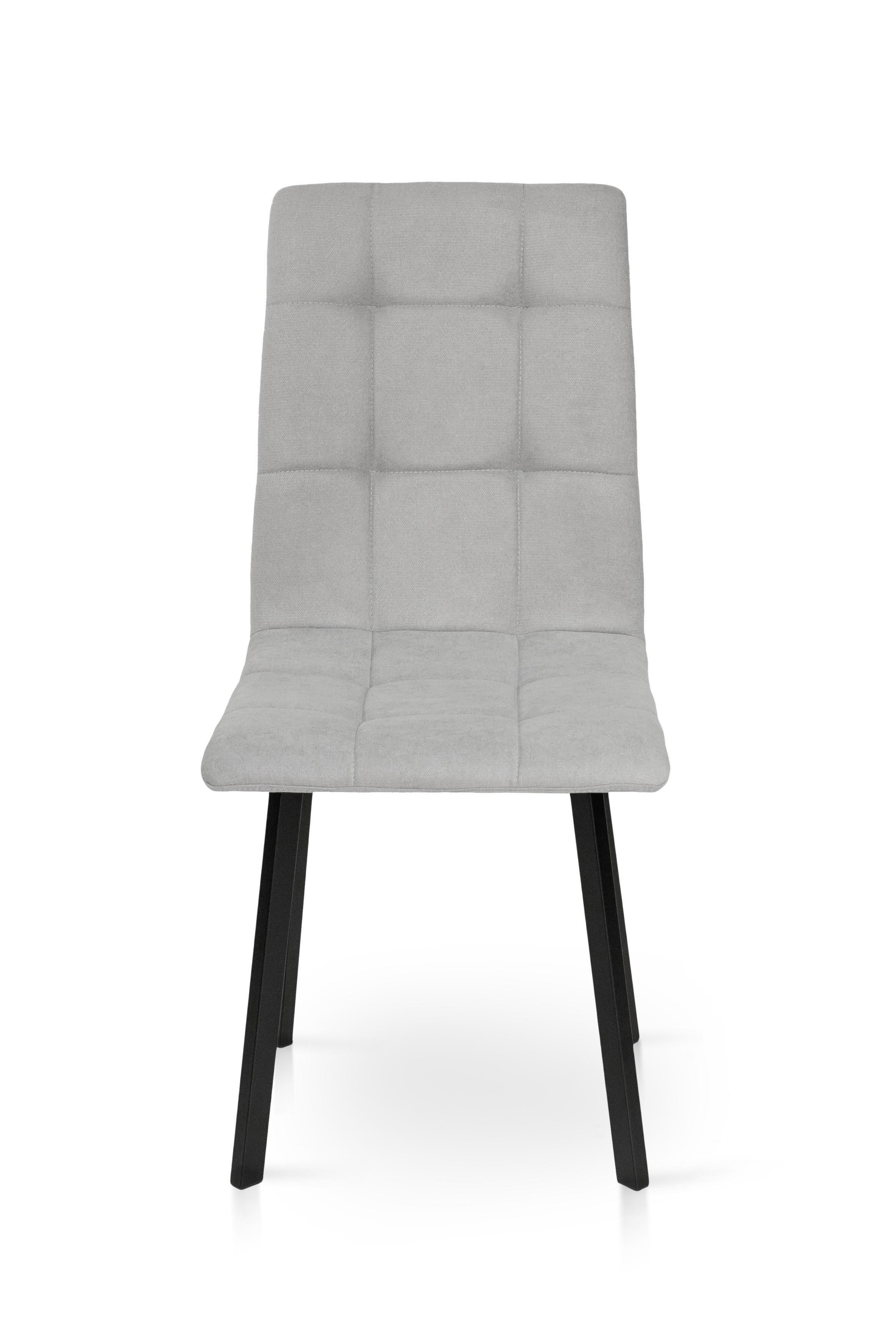 Стілець для кухні та вітальні Фіджи Трініті 450х960х530 мм Чорний/Світло-сірий (GAА0056037) - фото 1 Стілець для кухні та вітальні Фіджи Трініті 450х960х530 мм Чорний/Світло-сірий (GAА0056037) - фото 1