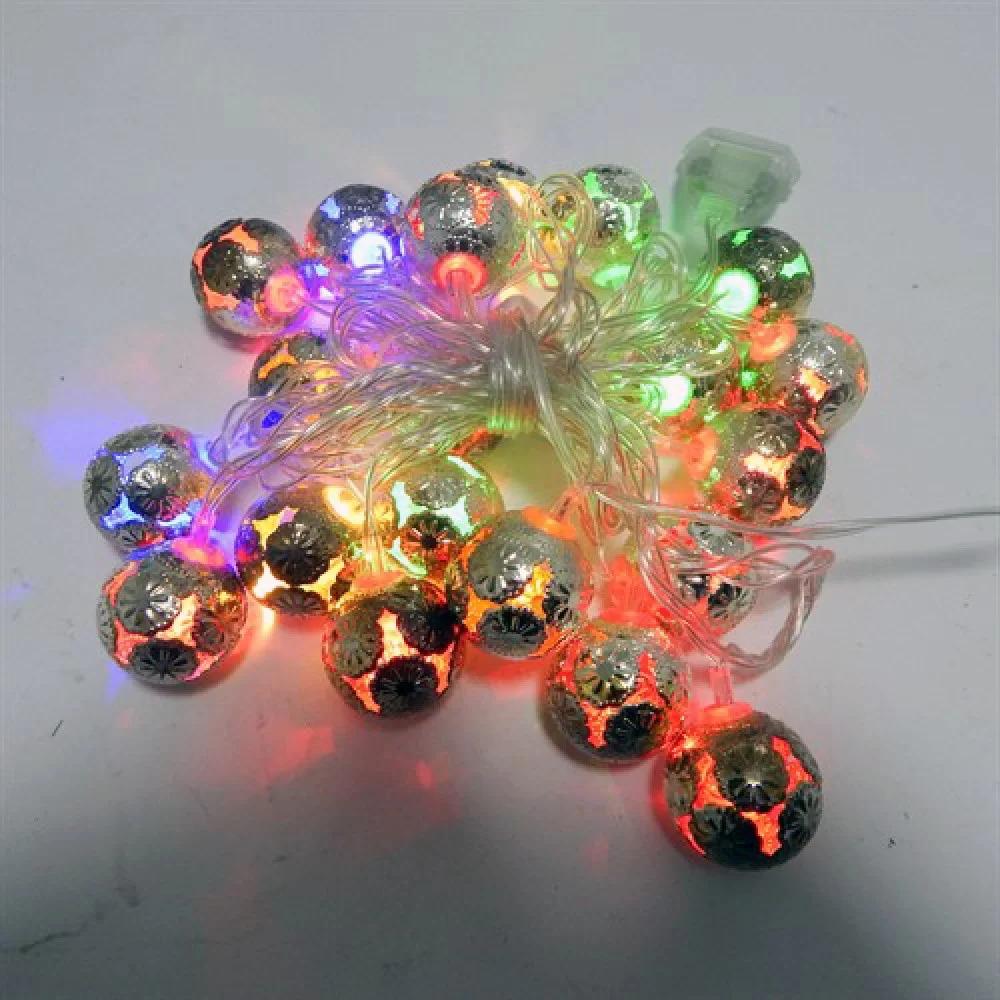 Гирлянда Сфера винтаж LED 20 Разноцветный (1-98)