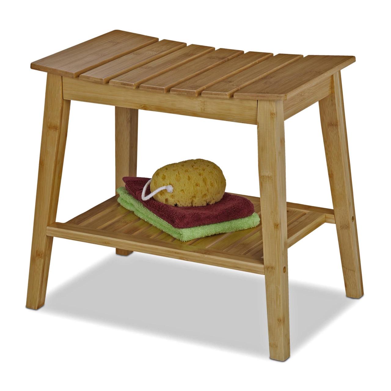 Табурет для ванной из дерева Фраули Сиена (ТВН-014205)