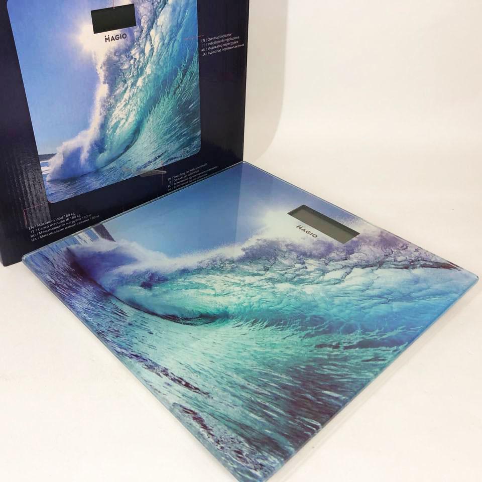 Весы напольные Magio MG-815 электронные до 150 кг Голубой (254074-d08b7) - фото 3 Весы напольные Magio MG-815 электронные до 150 кг Голубой (254074-d08b7) - фото 3