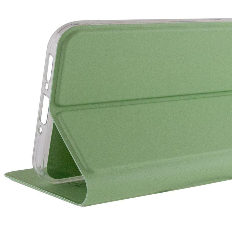 Протиударний шкіряний чохол книжка GETMAN Elegant (PU) для Xiaomi Redmi Note 13 Pro 4G / Poco M6 Pro 4G М'ятний - фото 4 Протиударний шкіряний чохол книжка GETMAN Elegant (PU) для Xiaomi Redmi Note 13 Pro 4G / Poco M6 Pro 4G М'ятний - фото 4