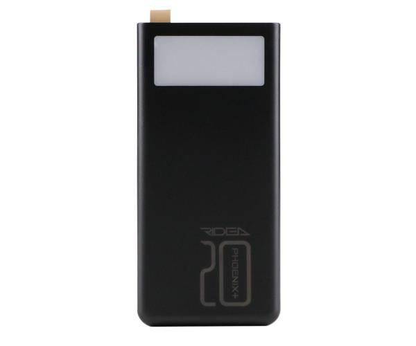 Повербанк Ridea RP-D20L Phoenix20 PD/QC 3,0 20W 20000 mAh Black Повербанк Ridea RP-D20L Phoenix20 PD/QC 3,0 20W 20000 mAh Black