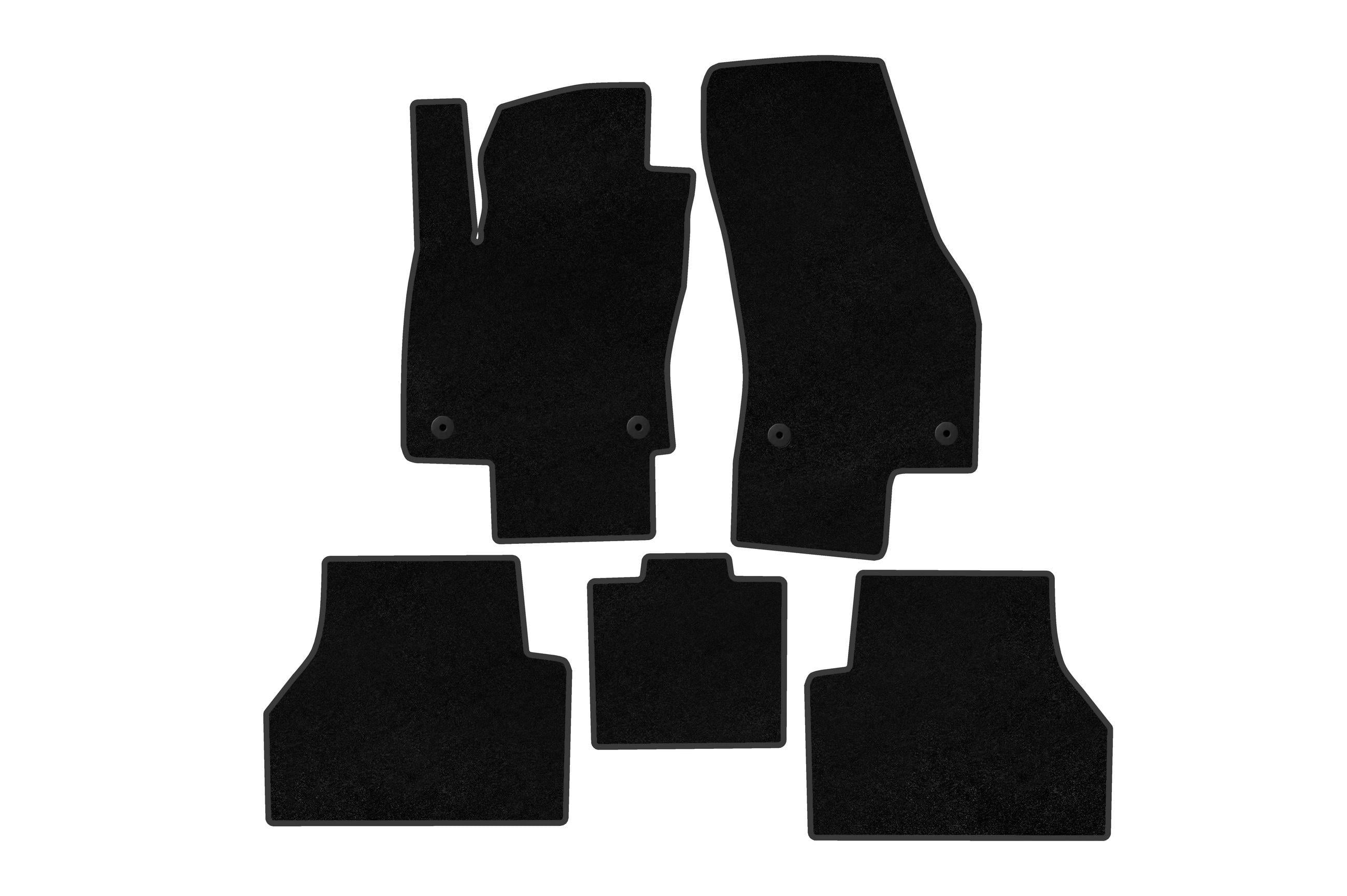 Коврики автомобильные Digital Designs Deluxe для Ford Connect 2021- гг. ткань Черный (185053)