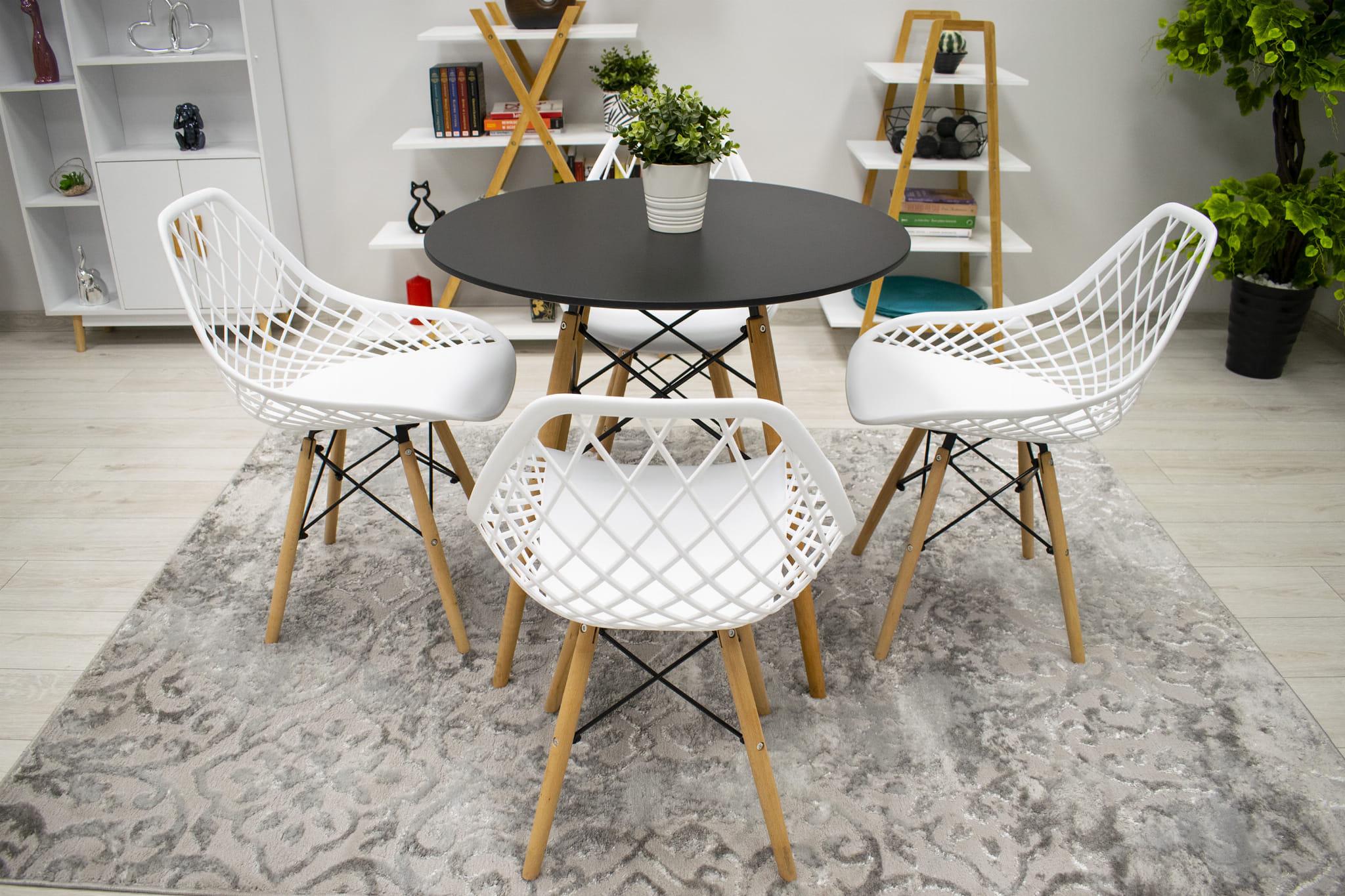 Стулья кухонные LBT SAKAI 4 шт Белый (9490) - фото 10 Стулья кухонные LBT SAKAI 4 шт Белый (9490) - фото 10