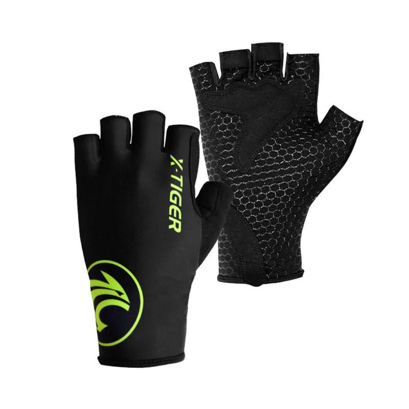 Перчатки велосипедные X-Tiger XM-DPST-17502 L Black/Green