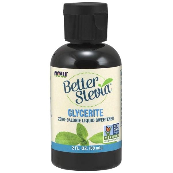 Заменитель сахара NOW Foods Better Stevia Liquid Glycerite 60 мл 375 порций (000002821)