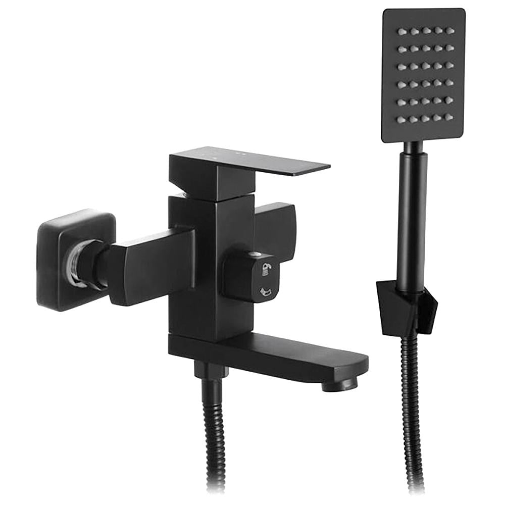 Смеситель для ванной Wezer PRO3-02-Black однорычажный Черный (157857)