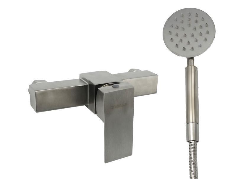 Смеситель для душевой кабины Millz КУБ нержавеющая сталь (00000022909)