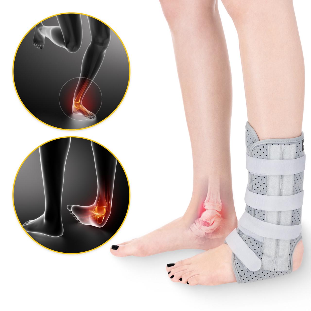 Фіксатор для голеностопа 4fizjo 1 шт. універсальний (P-5905973400480) - фото 2 Фіксатор для голеностопа 4fizjo 1 шт. універсальний (P-5905973400480) - фото 2