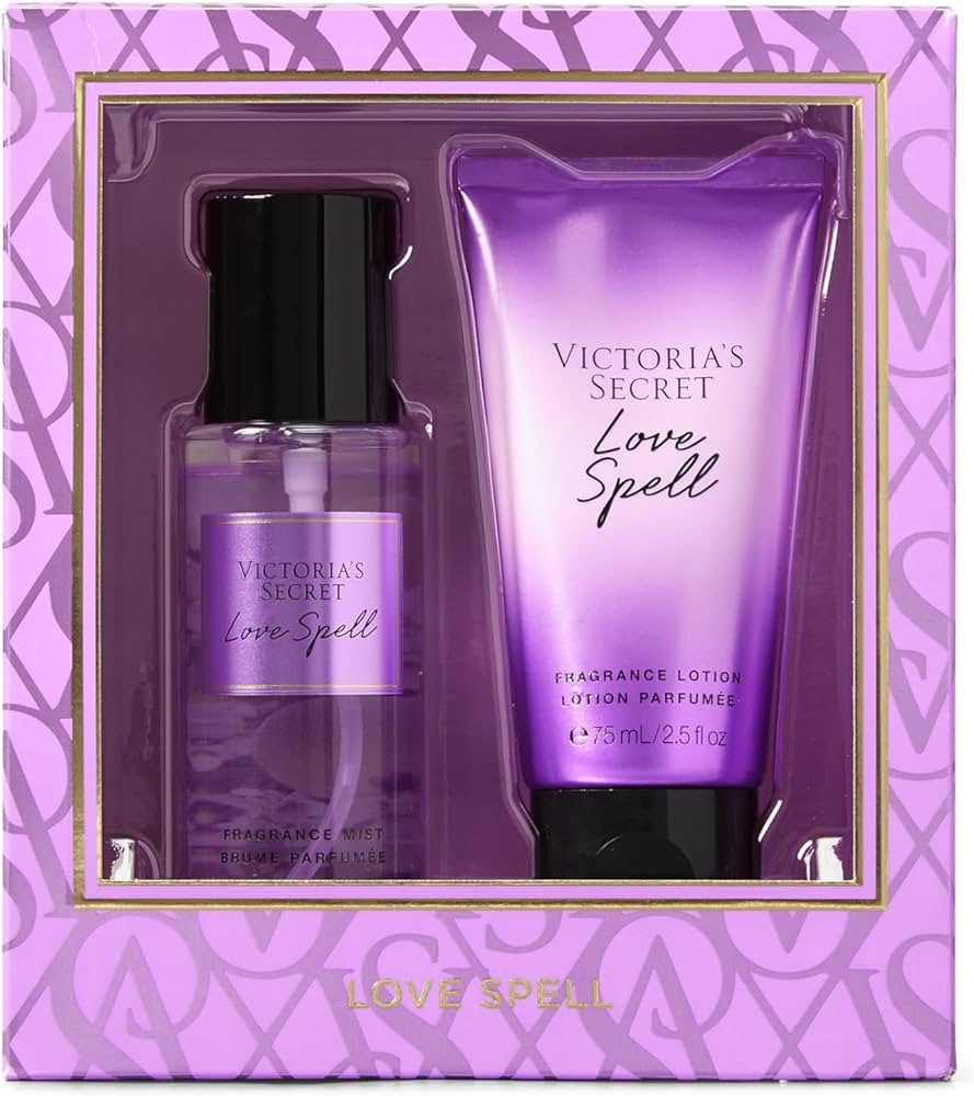 Подарунковий набір косметики Victoria's Secret Love Spell kit парфумований міст та лосьйон (0667556974379)