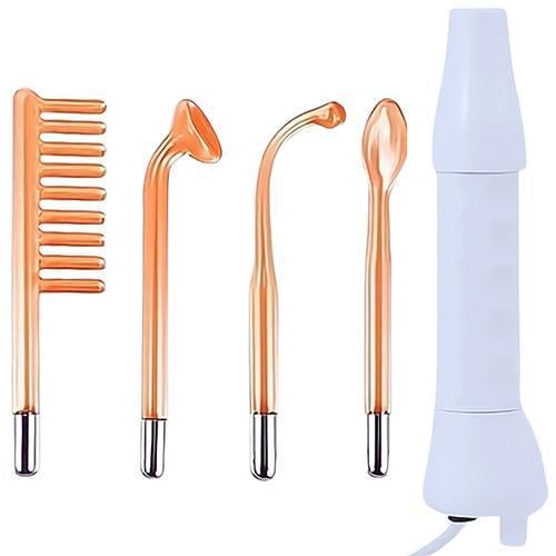 Дарсонваль для догляду за волоссям/шкірою обличчя та тіла з 4 універсальними насадками