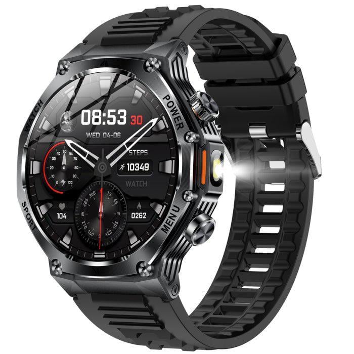 Смарт-часы Smart Surf X Pro Rubber 2 ремешки со стальным коррупсом 52,5х13,5 мм Черный (150-96-2023)