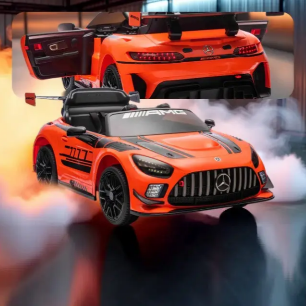 Електромобіль дитячий MERCEDES GT3 4x4 12V 7Ah PlayHouse Помаранчевий - фото 6 Електромобіль дитячий MERCEDES GT3 4x4 12V 7Ah PlayHouse Помаранчевий - фото 6