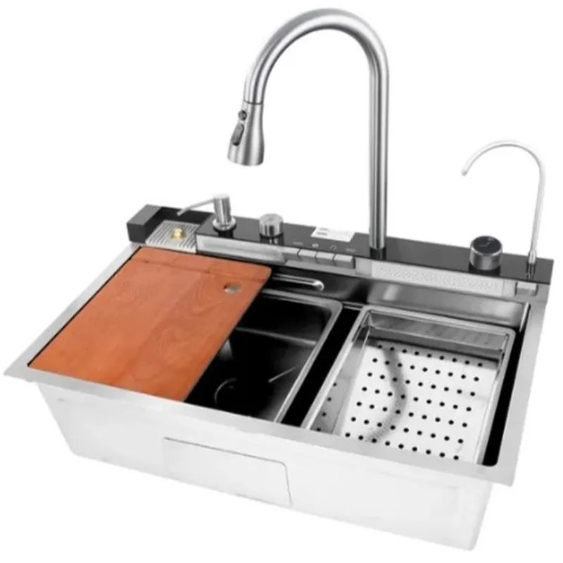 Мийка кухонна MIXXUS нержавіюча сталь MX1701 прямокутна 0,8 мм 750x450 мм (247921)