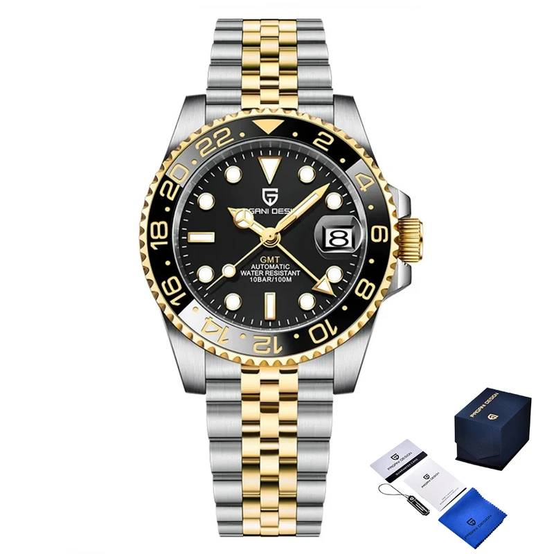 Наручные часы Pagani Design PD-1662 Silver/Gold