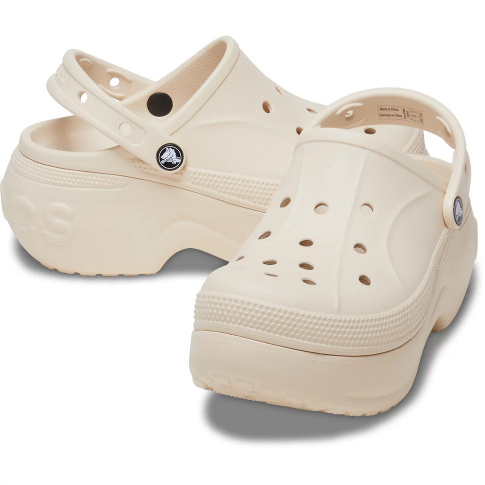 Сабо жіночі Crocs Bella Clog Bone р. 39 Бежевий (16969)