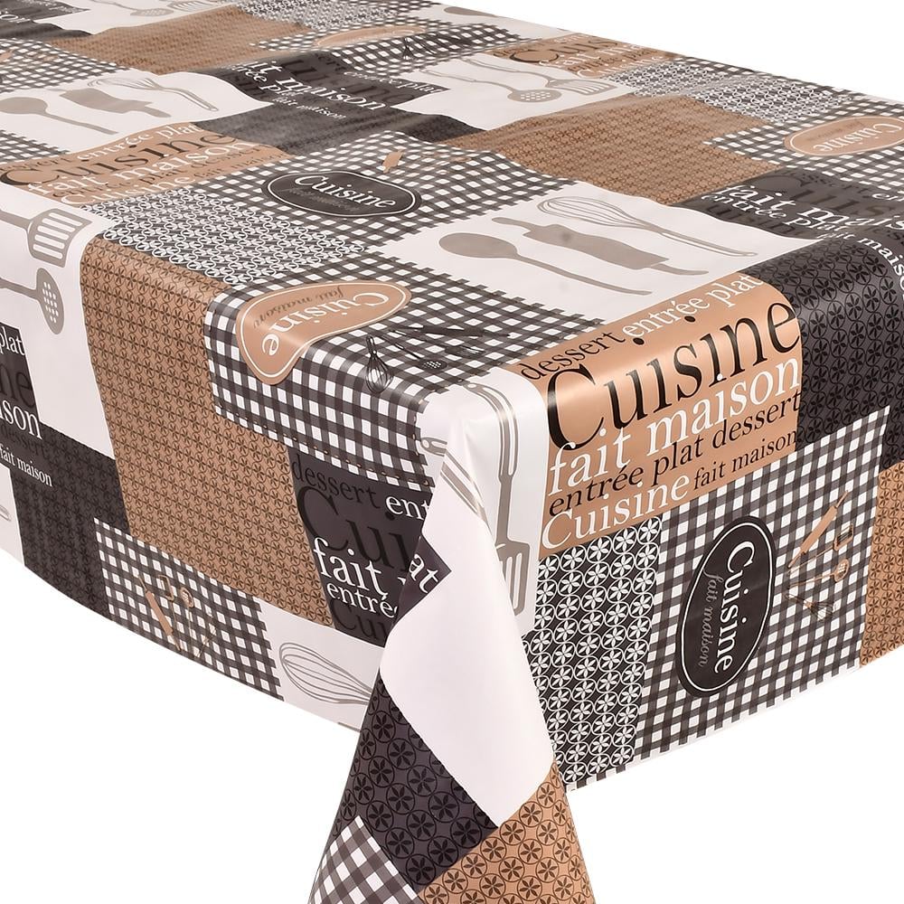 Клеенка ПВХ на не тканевой основе Premium уплотненная 1,37x25 м (31682) - фото 1