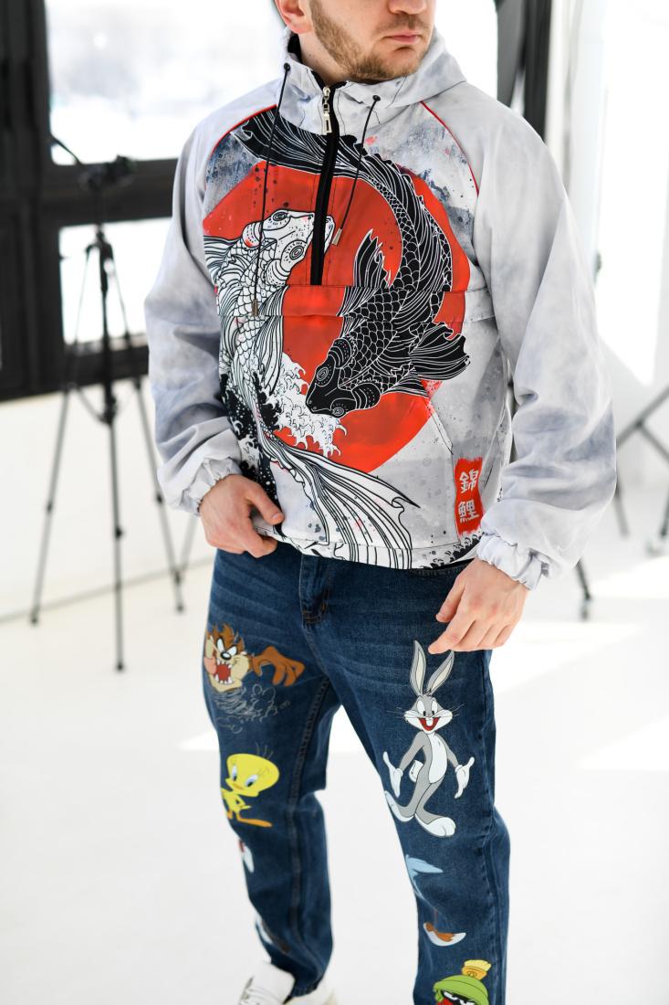 Анорак 49-006 L Білий (37973) - фото 4 Анорак 49-006 L Білий (37973) - фото 4