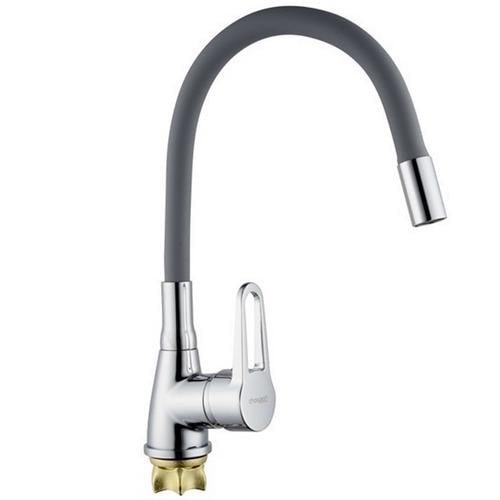 Смеситель для кухни Champion Sop 014-045 MI6361 с гибким изливом Серый (237587)