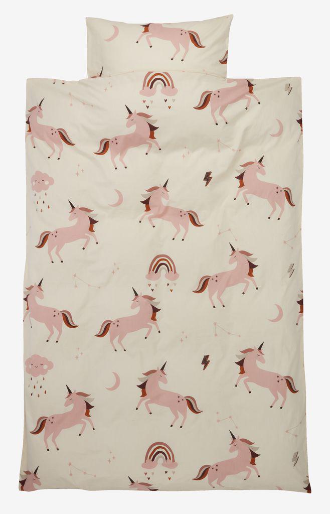 Комплект белья EIRUN 140x200 см Розовый (1844380)