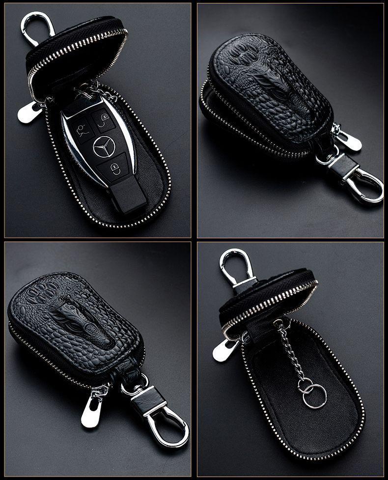 Чохол для ключа Croc Black (id_1790) - фото 4 Чохол для ключа Croc Black (id_1790) - фото 4